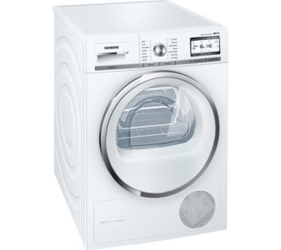 SIEMENS WT4HY790GB Heat Pump Smart Tumble Dryer - White SIEMENS WT4HY790GB Heat Pump Smart Tumble Dryer - White